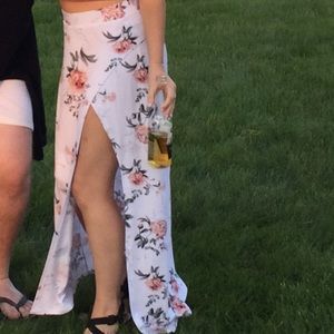 Floral Maxi Skirt